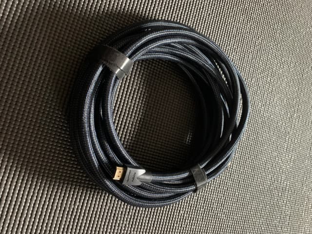Braided HDMI Cable (coiled)