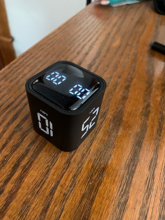 Digital cube timer